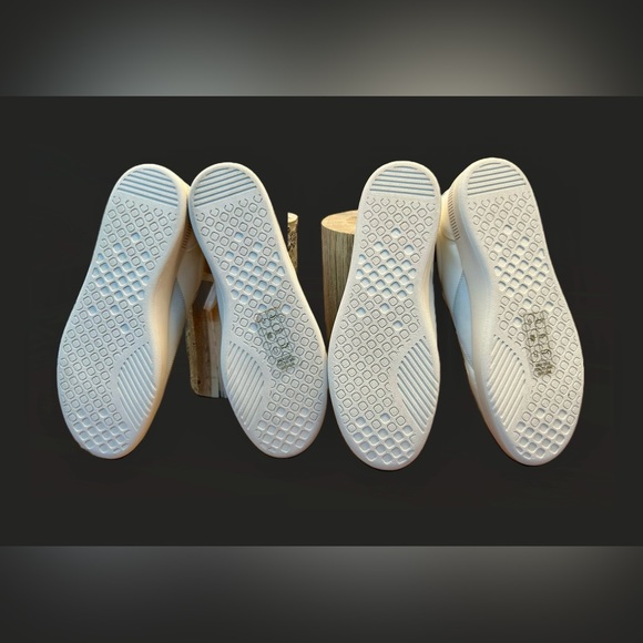 NWOB Everlane The ReLeather® Court Sneaker Off White with Gray, Size 9. - Picture 5 of 15